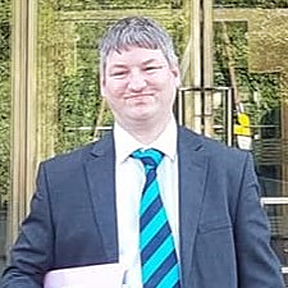 Portrait of Derek Ward, Board Member at VIAS Scotland