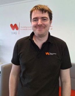 Portrait of John McVey, Consultant (Communication Assistant) at VIAS Scotland